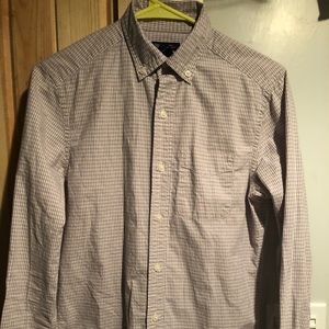 Men’s dress shirt, plaid